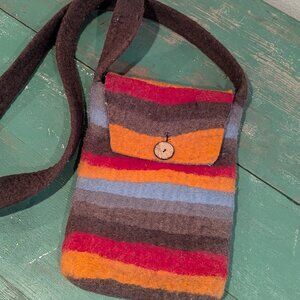 Prana felt crossbody